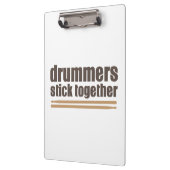 Drummers Stick Together Klembord (Links)