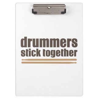 Drummers Stick Together Klembord