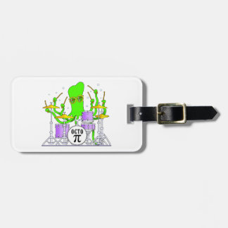 Drumming Octopus Bagagelabel