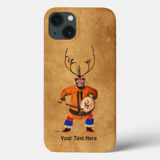 Drumming Shaman Case-Mate iPhone Case (Achterkant)