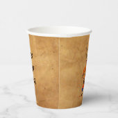 Drumming Shaman Papieren Bekers (Rechts)