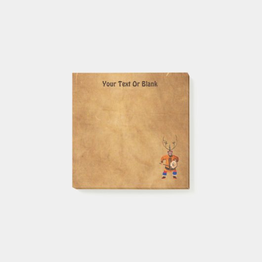 Drumming Shaman Post-it® Notes (Voorkant)