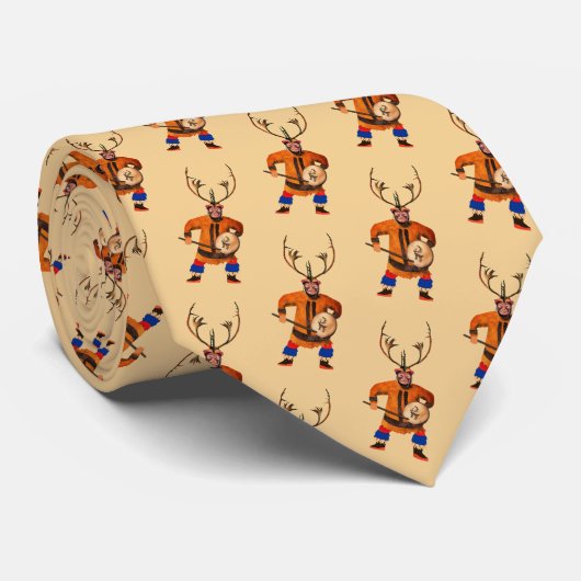 Drumming Shaman Stropdas (Opgerold)