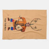 Drumming Shaman Theedoek (Horizontaal)