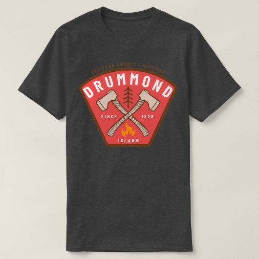 Drummond Island T-shirt (Design voorkant)
