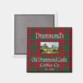 Drummond's Old Drummond Castle Coffee Co. Magnet (Recto/Verso)