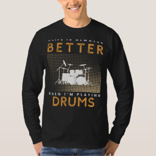 Drumroll Delight: Lifes Groove krijgt een beat! T-shirt