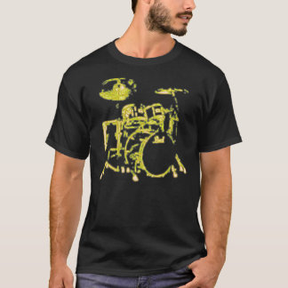 Drums 24 Neon Yellow T-shirt