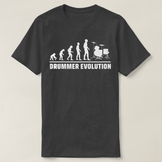 Drums 5 t-shirt (Design voorkant)