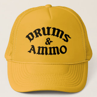 Drums & Ammo Yellow Trucker Pet