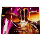 Drums, buitenkant jam groot cadeauzakje (Voorkant)