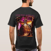 Drums, buitenkant jam t-shirt (Achterkant)