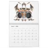 Drums Calendar Kalender (Mar 2026)