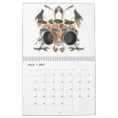 Drums Calendar Kalender (Mar 2027)
