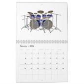 Drums Calendar Kalender (Feb 2026)