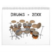 Drums Calendar Kalender (Hoes)