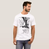 drums cello illustratie t-shirt (Voorkant volledig)