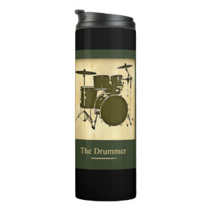 Drums Drummer Music Thermosbeker