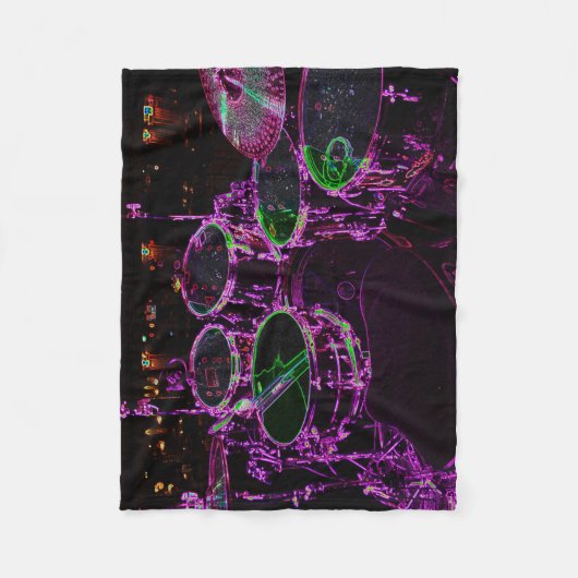 Drums fbcna fleece deken (Voorkant)