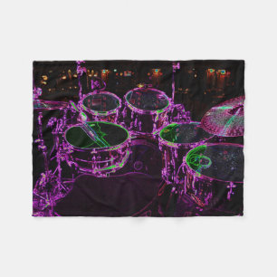 Drums fbm fleece deken