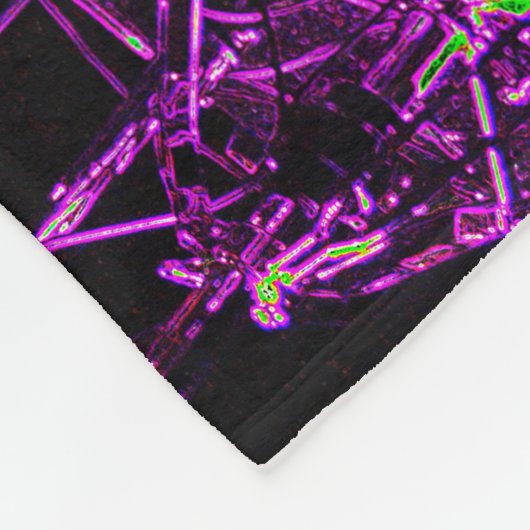 Drums fbm fleece deken (Hoek)