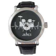 Drums Heartbeat met aangepaste naam -