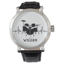 Drums Heartbeat met aangepaste naam -