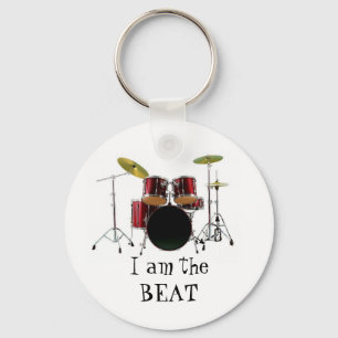 drums, ik ben de BEAT Sleutelhanger