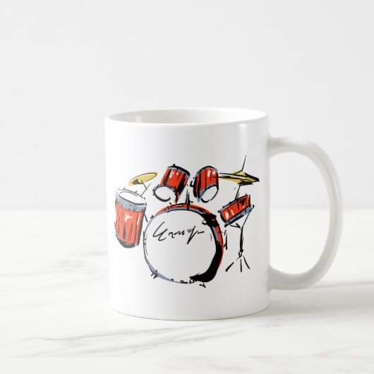 drums koffiemok (Rechts)