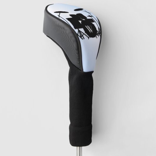 Drums Music Design Blue Golfheadcover (Schuin)