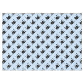 Drums Music Design Blue Tafelkleed (Voorkant (Horizontaal))