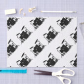 Drums Music Design Shower Curtain Tissuepapier (Craft)