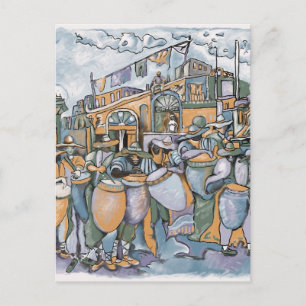 Drums Night Briefkaart 2008 Vs.