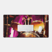 Drums, Outdoor Jam Desk Mat (Keyboard & Muis)
