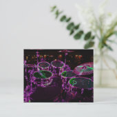 Drums pc arc4 briefkaart (Staand voorkant)