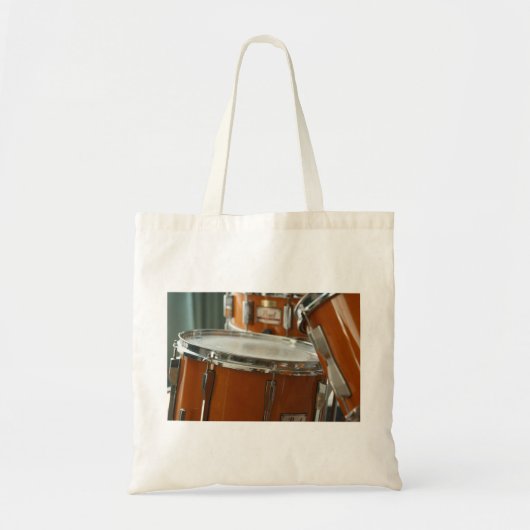 Drums percussie-studentenmuziektas tote bag (Voorkant)