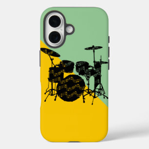 Drums Percussion iPhone 16 Hoesje