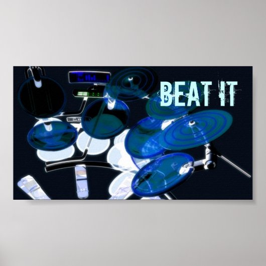 Drums poster (Voorkant)