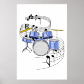 Drums Poster (Voorkant)