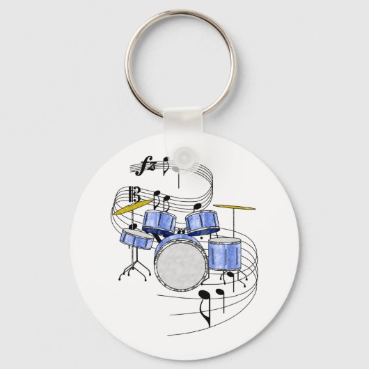 Drums Sleutelhanger (Voorkant)