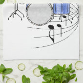 Drums Theedoek (Gevouwen)