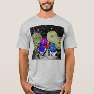 Drums van bovenaf t-shirt