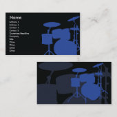 Drums - Zakelijk Visitekaartje (Voorkant / Achterkant)