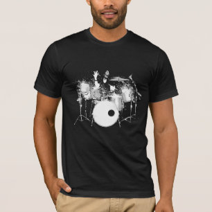 Drums - zwart t-shirt