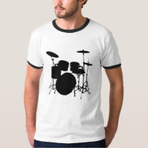 Drumset-Mannen T-Shirt