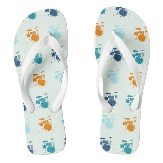 Drumset Percussion Jazz Marching Band Drummer Gift Teenslippers (Voetbed)