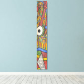 drumslag canvas afdruk (Insitu (Houten vloer))