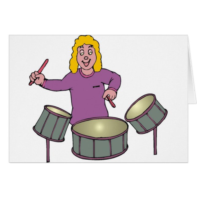drumspeler (Voorkant Horizontaal)