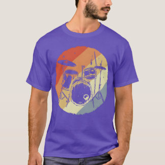 Drumstel Retro vriend T-shirt