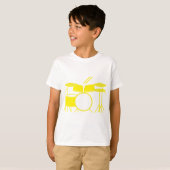 Drumstel T-shirt (Voorkant volledig)